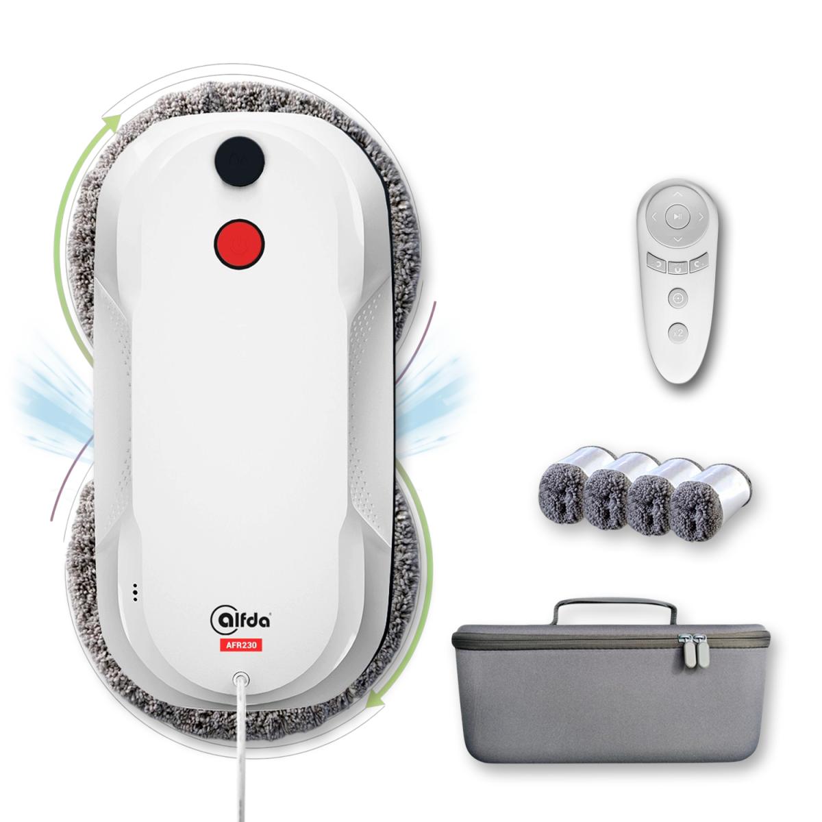 alfda AFR230 Fensterputzroboter inkl. 8 Mopps.